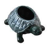 Maxbell Turtle Planter Pot Craft Collectible Art Flower Pot for Yard Gift Restaurant