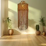 Maxbell Macrame Lamp Shade Pendant Ceiling Light Cover for Living Room Hotel Bedroom