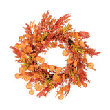 Maxbell Fall Wreaths for Front Door Lifelike Outside 18 inch for Home Farmhouse Wall