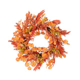 Maxbell Fall Wreaths for Front Door Lifelike Outside 18 inch for Home Farmhouse Wall