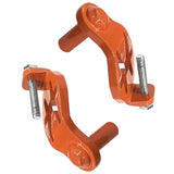 Maxbell 2Pcs T Post Gate Hinge Pins Steel Heavy Duty Gate Hanger for Garden Backyard