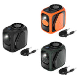 Maxbell Outdoor Waist-hanging Fan Multiuse Quiet Clip on for Barbecue Cycling Hiking Black