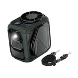 Maxbell Outdoor Waist-hanging Fan Multiuse Quiet Clip on for Barbecue Cycling Hiking Green