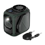 Maxbell Outdoor Waist-hanging Fan Multiuse Quiet Clip on for Barbecue Cycling Hiking Green