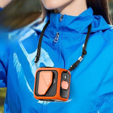 Maxbell Outdoor Waist-hanging Fan Multiuse Quiet Clip on for Barbecue Cycling Hiking Green