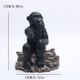 Maxbell Gorilla Statue Modern Decorative Sculpture for Entrance Desk Home Decoration