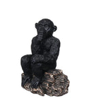 Maxbell Gorilla Statue Modern Decorative Sculpture for Entrance Desk Home Decoration