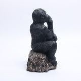 Maxbell Gorilla Statue Modern Decorative Sculpture for Entrance Desk Home Decoration