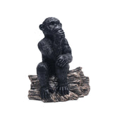 Maxbell Gorilla Statue Modern Decorative Sculpture for Entrance Desk Home Decoration