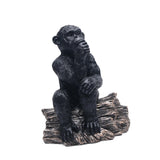 Maxbell Gorilla Statue Modern Decorative Sculpture for Entrance Desk Home Decoration
