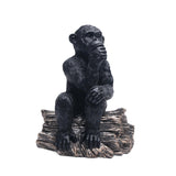 Maxbell Gorilla Statue Modern Decorative Sculpture for Entrance Desk Home Decoration
