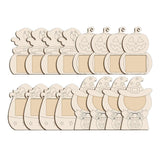 Maxbell 16x Halloween Picture Frame Craft Kit Party Embellishments DIY Wooden Crafts
