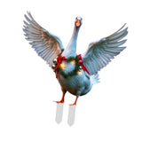 Maxbell Garden Duck Stake Yard Art Decorative Insert Ornament for Balcony Home House Aesthetic A