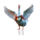 Maxbell Garden Duck Stake Yard Art Decorative Insert Ornament for Balcony Home House Aesthetic A