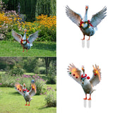 Maxbell Garden Duck Stake Yard Art Decorative Insert Ornament for Balcony Home House Aesthetic A