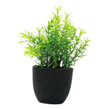 Maxbell Mini Artificial Greenery Potted Plant for Decoration Bathroom Shelf