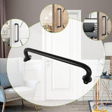 Maxbell Cabinet Pull Shed Front Door Carbon Steel Exterior Interior Barn Door Handle