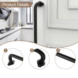 Maxbell Cabinet Pull Shed Front Door Carbon Steel Exterior Interior Barn Door Handle