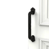 Maxbell Barn Door Pull Handle Black Hardware for Farmhouse Garage Sliding Barn Doors
