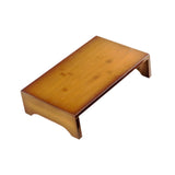 Maxbell Wood Low Stool Creative Furniture Under Desk Footrest for Desk Tatami Office