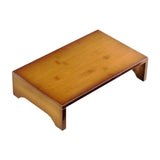 Maxbell Wood Low Stool Creative Furniture Under Desk Footrest for Desk Tatami Office