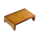 Maxbell Wood Low Stool Creative Furniture Under Desk Footrest for Desk Tatami Office
