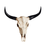 Maxbell Animal Skull Wall Sculpture Rustic Wall Hanging for Home Bedroom Living Room