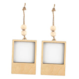 Maxbell 2 Pieces Mini Picture Frame Picture Holder for Office Wedding Party Birthday 7x4.7x0.8cm
