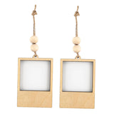 Maxbell 2 Pieces Mini Picture Frame Picture Holder for Office Wedding Party Birthday 7x4.7x0.8cm