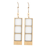 Maxbell 2 Pieces Mini Picture Frame Picture Holder for Office Wedding Party Birthday 15.8x4.7x0.8cm