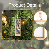 Maxbell 2 Pieces Mini Picture Frame Picture Holder for Office Wedding Party Birthday 15.8x4.7x0.8cm