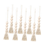 Maxbell 8x Tassel Ornaments Chic Bohemian Tassel Pendants for Backdrop Party Wedding