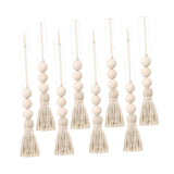 Maxbell 8x Tassel Ornaments Chic Bohemian Tassel Pendants for Backdrop Party Wedding