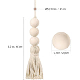 Maxbell 8x Tassel Ornaments Chic Bohemian Tassel Pendants for Backdrop Party Wedding