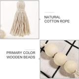 Maxbell 8x Tassel Ornaments Chic Bohemian Tassel Pendants for Backdrop Party Wedding