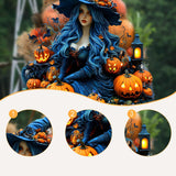 Maxbell Acrylic 2D Flat Girl Garden Stake Garden Sign for Porch Party Supplies Fence Lantern