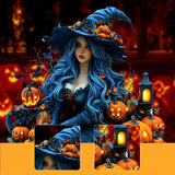 Maxbell Acrylic 2D Flat Girl Garden Stake Garden Sign for Porch Party Supplies Fence Lantern