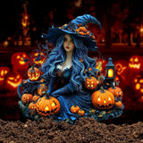 Maxbell Acrylic 2D Flat Girl Garden Stake Garden Sign for Porch Party Supplies Fence Lantern