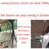 Maxbell Swing Replacement Rod Hitch Bar Swing Hanging Rod for Set Set Boom 79cm