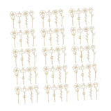 Maxbell 60 Pieces Wooden Wildflower Decor DIY Floral Art Kit for Nursery Living Room Style D