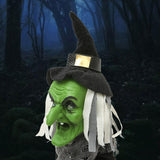 Maxbell Halloween Witch Decor Scary Electronic Toy for Trick or Treat Parties Events