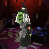 Maxbell Halloween Witch Decor Scary Electronic Toy for Trick or Treat Parties Events