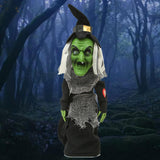 Maxbell Halloween Witch Decor Scary Electronic Toy for Trick or Treat Parties Events