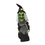 Maxbell Halloween Witch Decor Scary Electronic Toy for Trick or Treat Parties Events