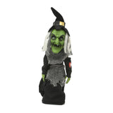 Maxbell Halloween Witch Decor Scary Electronic Toy for Trick or Treat Parties Events