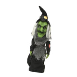 Maxbell Halloween Witch Decor Scary Electronic Toy for Trick or Treat Parties Events