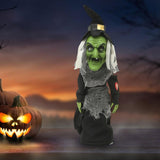 Maxbell Halloween Witch Decor Scary Electronic Toy for Trick or Treat Parties Events