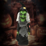 Maxbell Halloween Witch Decor Scary Electronic Toy for Trick or Treat Parties Events