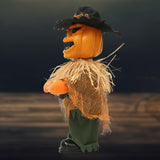 Maxbell Scary Pumpkin Doll Horror Hallowen Decoration for Christmas Events Halloween