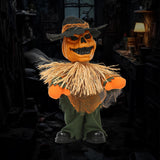 Maxbell Scary Pumpkin Doll Horror Hallowen Decoration for Christmas Events Halloween